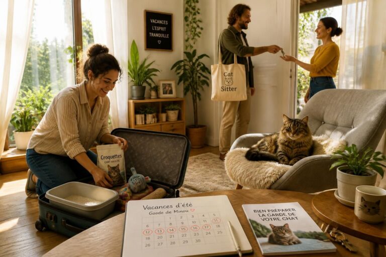 découvrez nos conseils essentiels pour bien préparer la garde de votre chat pendant vos vacances et partir l'esprit tranquille.