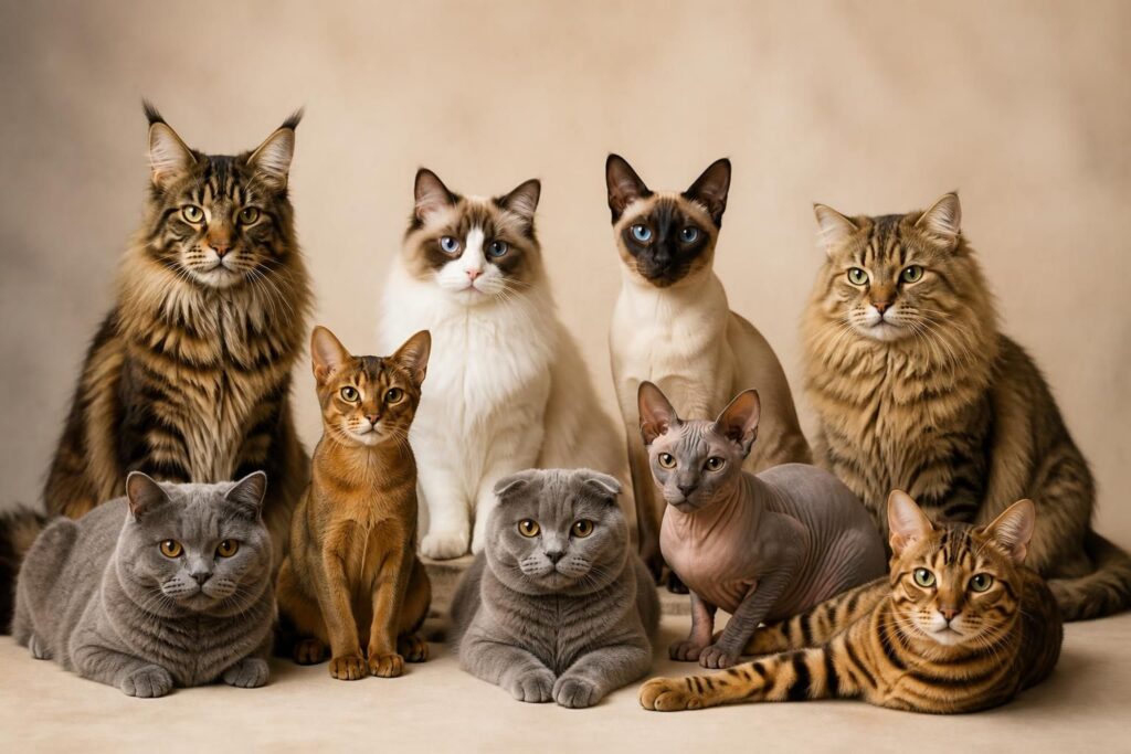 découvrez notre guide complet sur les races de chats pour choisir celle qui convient le mieux à votre style de vie et à vos préférences.