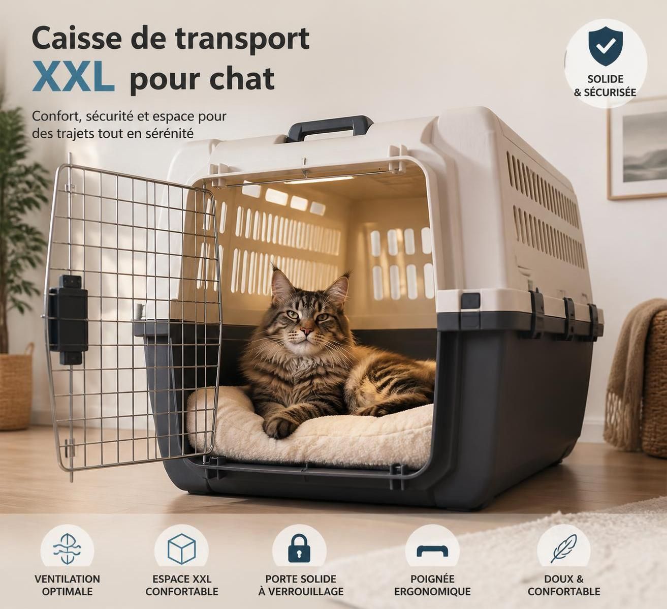 découvrez comment choisir la caisse de transport xxl idéale pour votre chat, alliant confort, sécurité et praticité lors de tous vos déplacements.