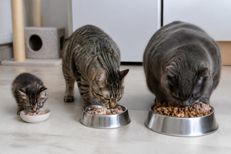 découvrez comment ajuster la quantité de nourriture pour votre chat en fonction de son âge et de son poids afin de garantir une alimentation équilibrée et adaptée à ses besoins.