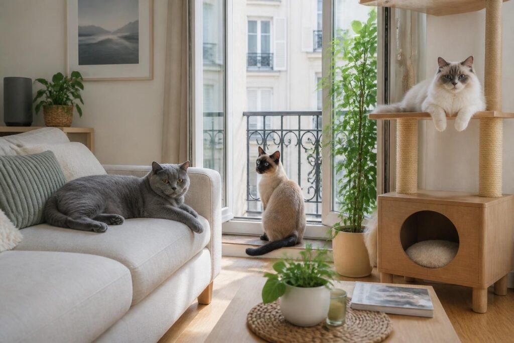 découvrez quelle race de chat est idéale pour vivre en appartement et trouvez votre compagnon félin parfait adapté à votre habitat.