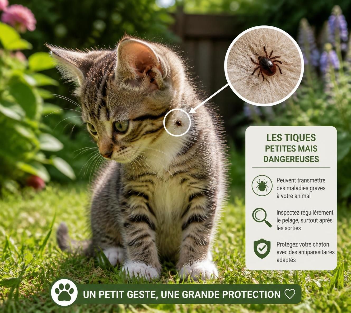 découvrez comment protéger efficacement votre chaton contre les tiques dès ses premiers mois avec nos conseils pratiques et produits adaptés.