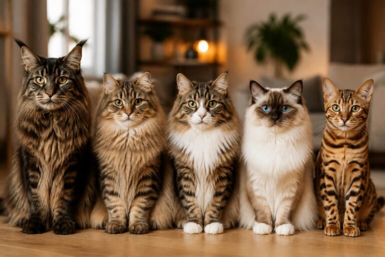 découvrez les caractéristiques uniques des grandes races de chat et bénéficiez de conseils pratiques pour leur entretien et bien-être.
