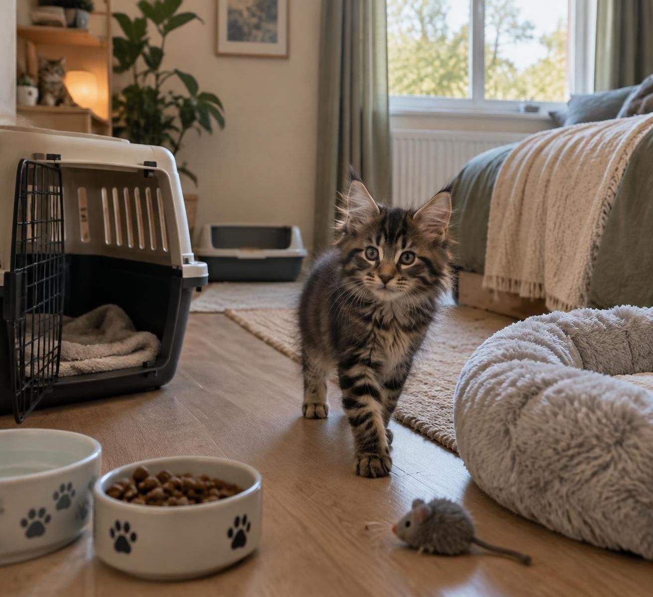 découvrez comment accueillir et élever un chaton maine coon : préparation de la maison, alimentation, soins et conseils pour favoriser son bien-être.