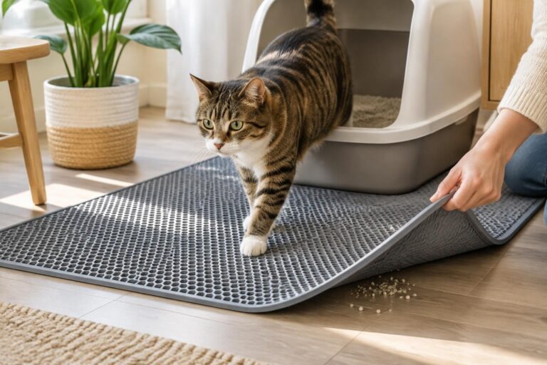 découvrez comment choisir un tapis de litière pour chat efficace, facile à nettoyer et adapté à votre intérieur.