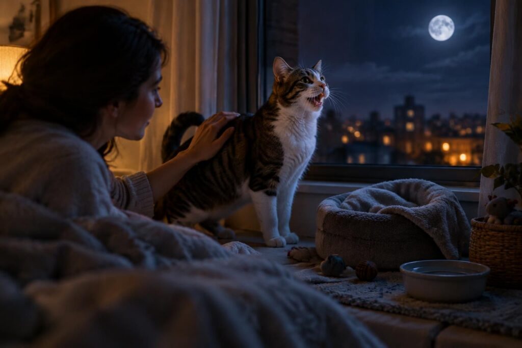 découvrez pourquoi votre chat miaule la nuit et comment comprendre ses besoins pour l’aider à retrouver le calme et à mieux dormir.