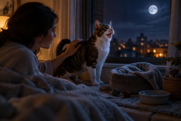 découvrez pourquoi votre chat miaule la nuit et comment comprendre ses besoins pour l’aider à retrouver le calme et à mieux dormir.