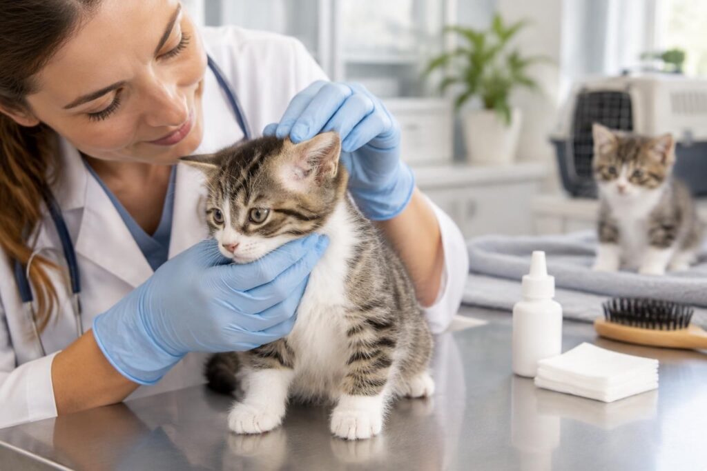 découvrez les symptômes de la teigne chez le chaton, ses modes de contagion et les traitements pour le soigner et protéger les autres animaux.