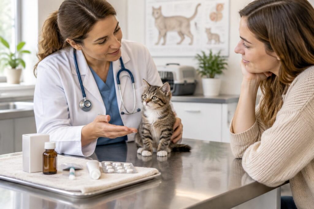 découvrez quand vermifuger votre chaton, à quelle fréquence et comment choisir un traitement adapté à son âge, son poids et ses besoins.